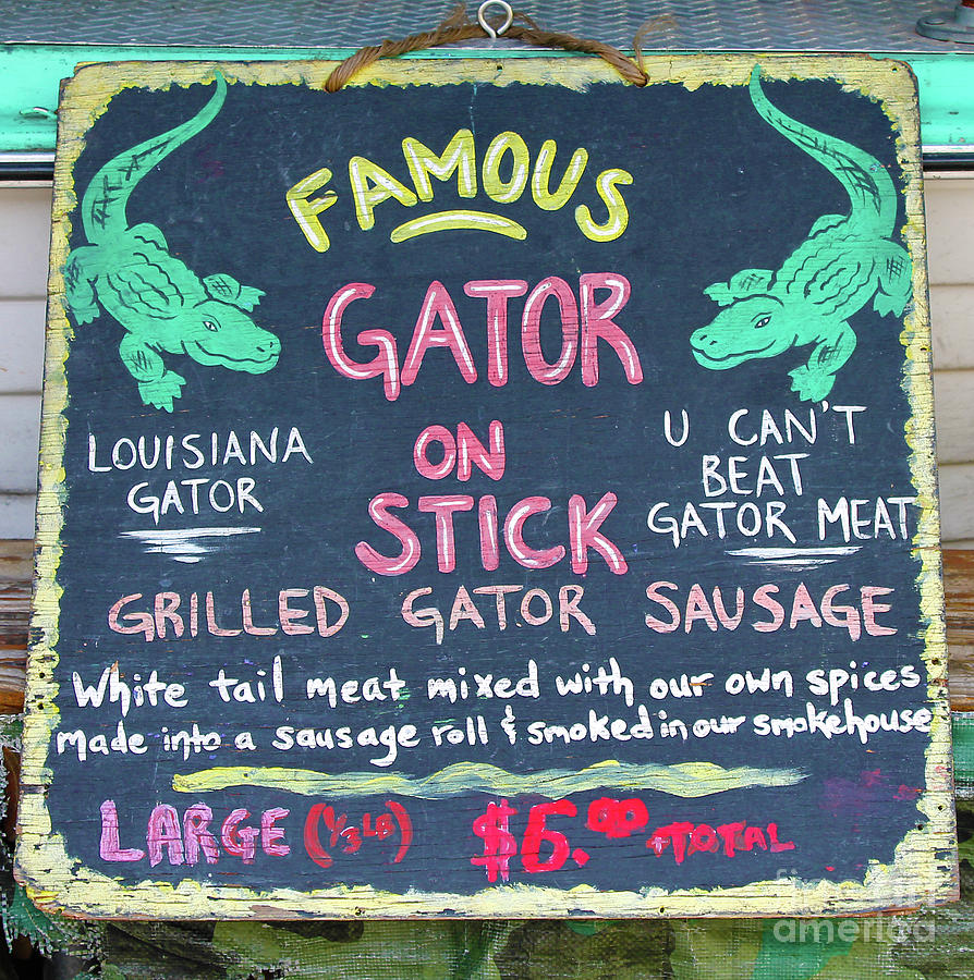 Louisiana Street Meat Photograph by Nina Silver