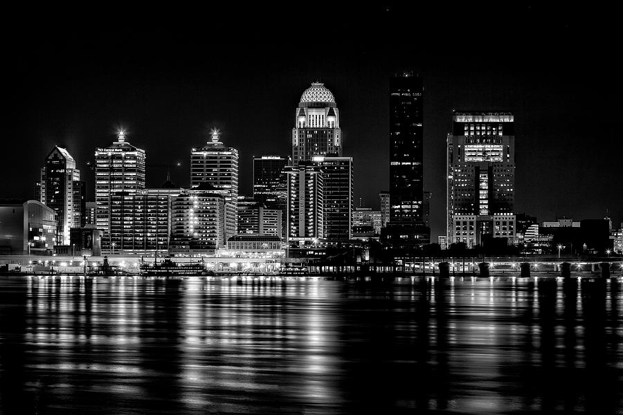 Louisville Black and White Photograph by Diana Powell