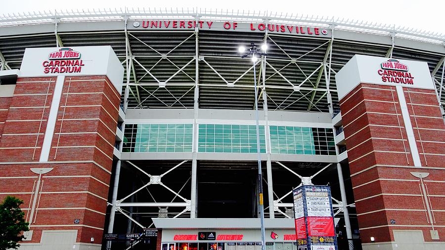 Louisville Cardinals Stadium Photograph by Paul Wilford - Pixels