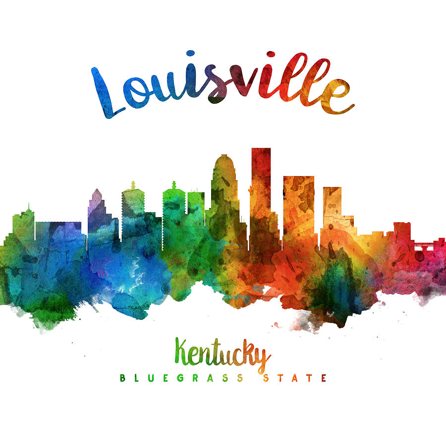 Louisville Painting - Louisville Kentucky 25 by Aged Pixel