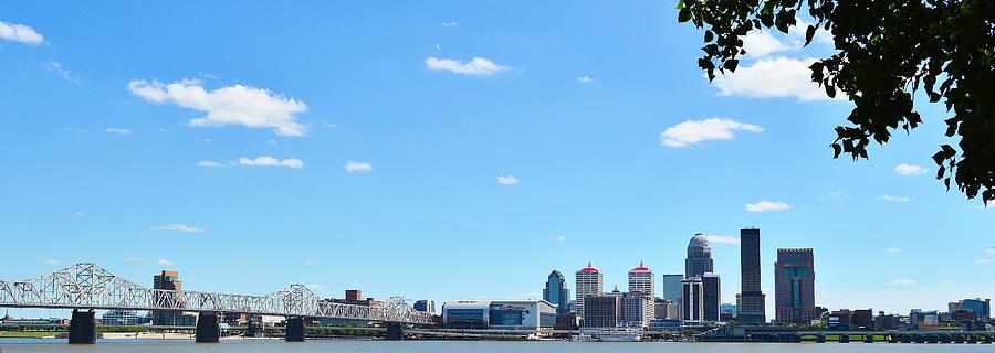 Louisville Waterfront Panoramic Photograph by Stacie Siemsen