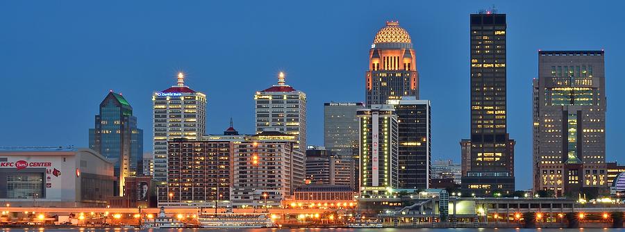 Louisville Panorama Close Up Photograph by Frozen in Time Fine Art Photography