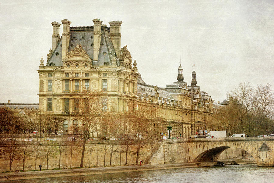 Paris Photograph - Louvre Museum by Joan Carroll