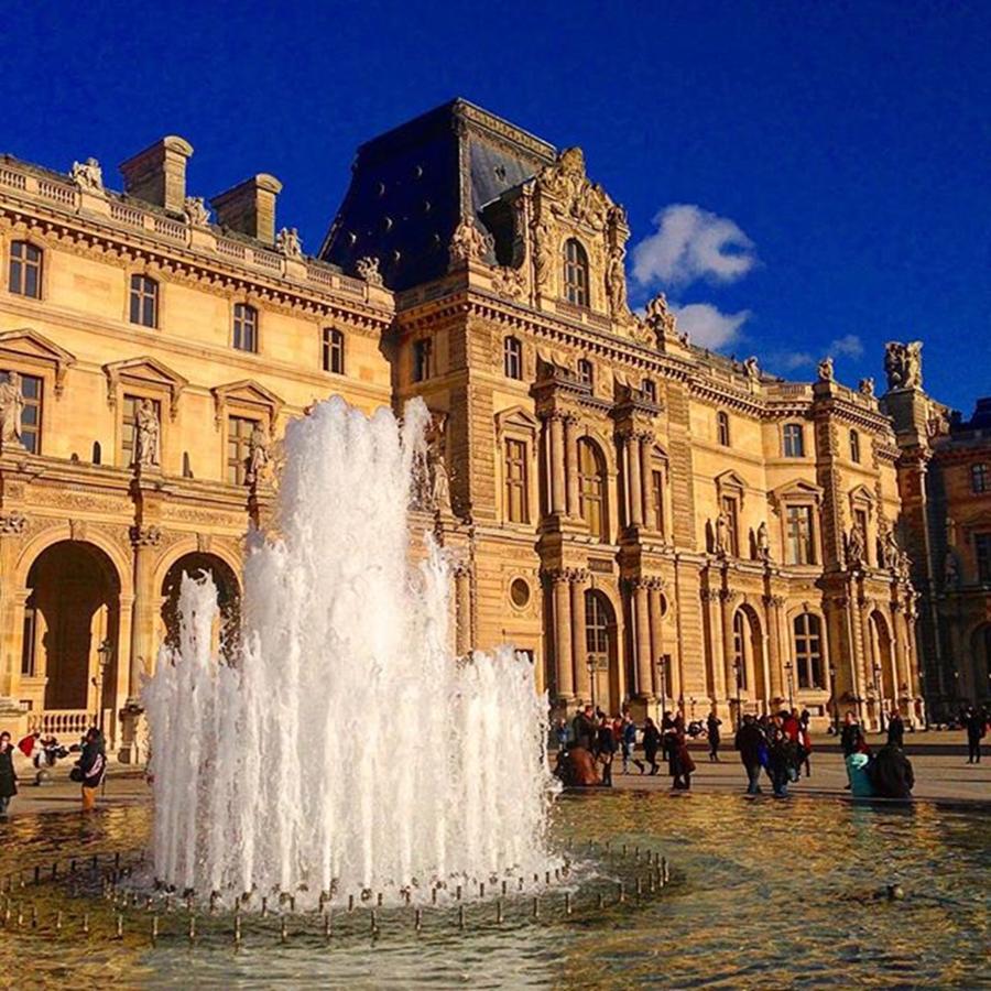 Louvre Photograph - Louvre Museum #paris #louvre by Florin Adrian