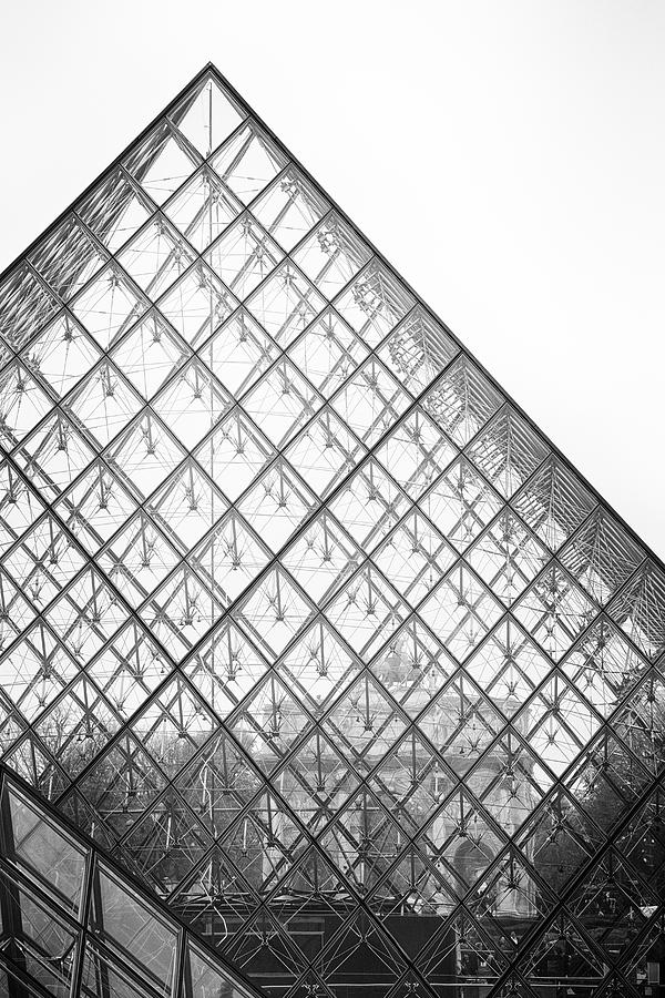Louvre pyramid Photograph by Hitendra SINKAR