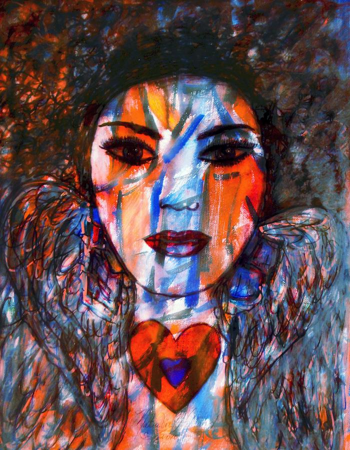 Love Angel-2 Painting by Natalie Holland
