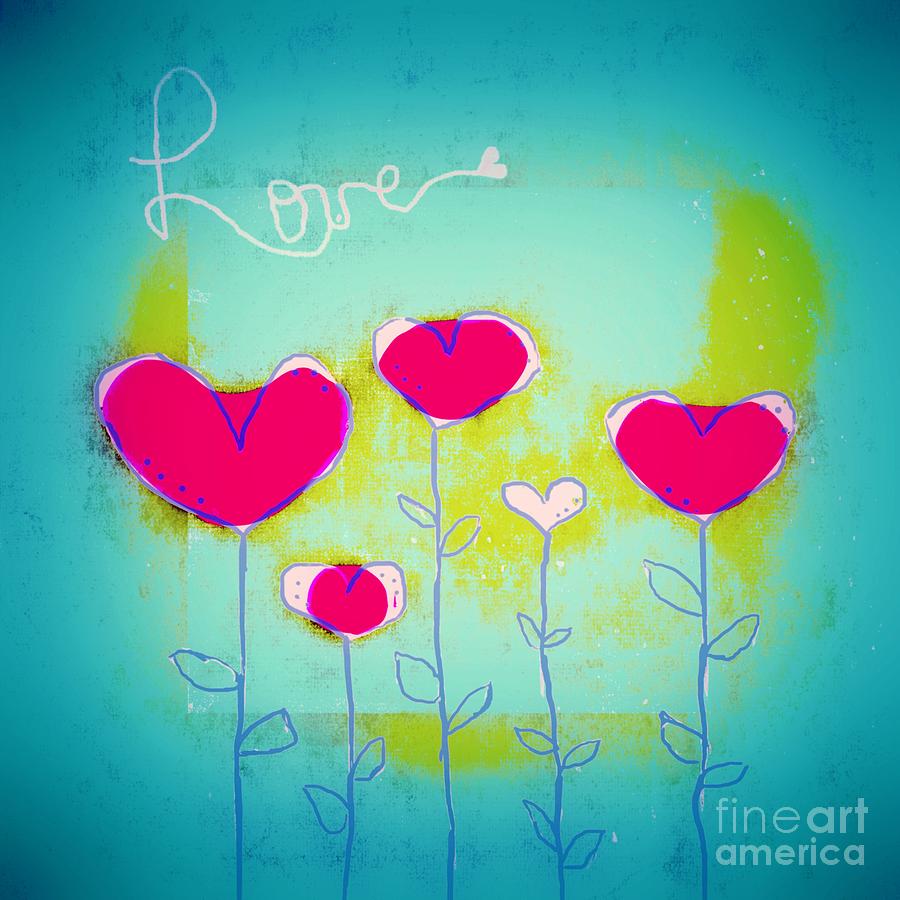 Love Art - 144a Digital Art by Variance Collections
