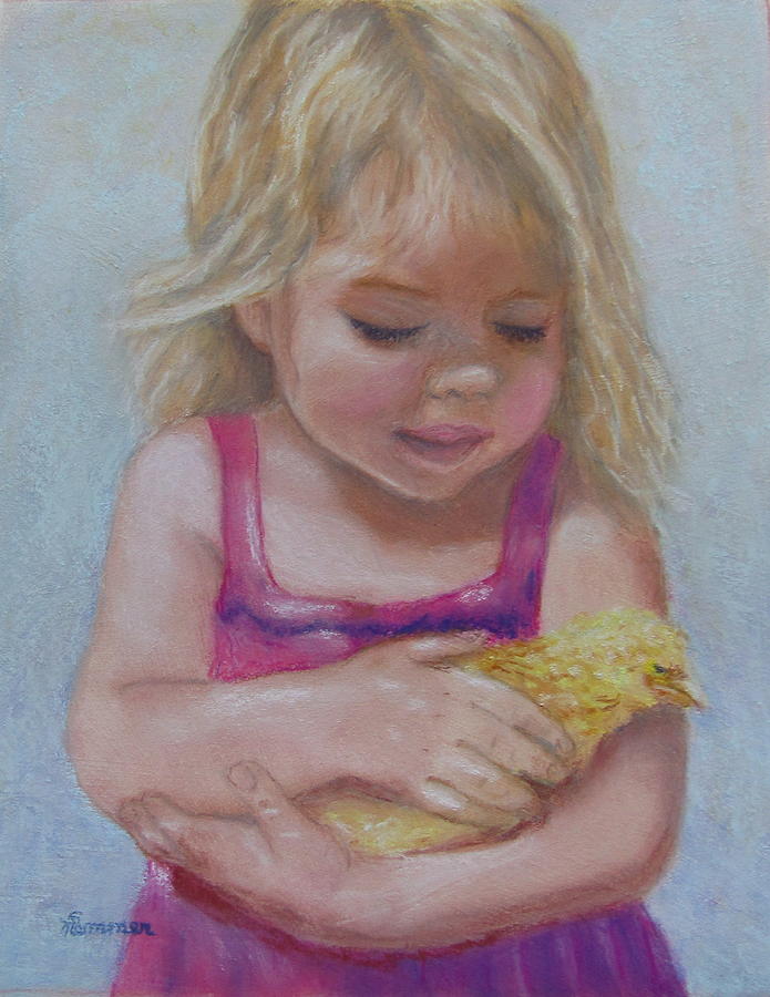 Love at First Sight Pastel by Sandy Hemmer