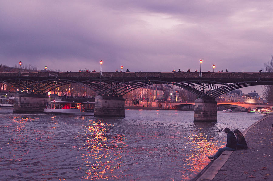 Love At Pont Neuf Photograph by Marcus Karlsson Sall