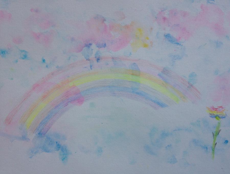 love At The End Of The Rainbow Painting