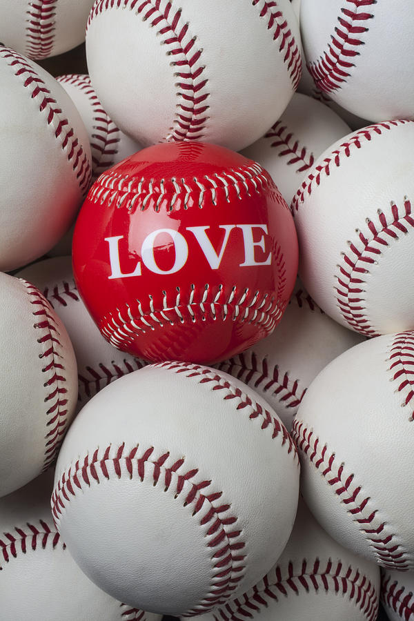 Sports Photograph - Love baseball by Garry Gay