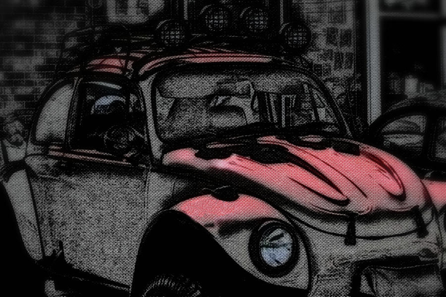 Car Digital Art - I Got The Bug  by Cathy Harper