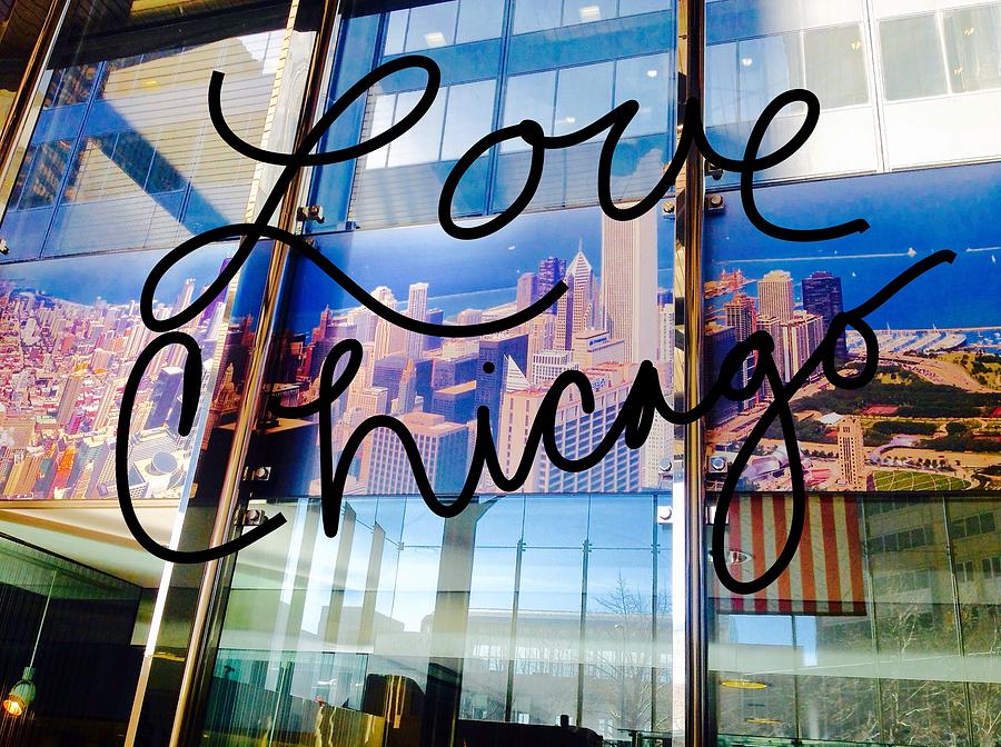 Love Chicago Photograph by Jacqueline Manos