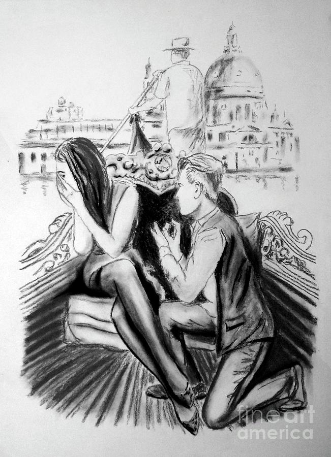 Drawing Love Couple Images