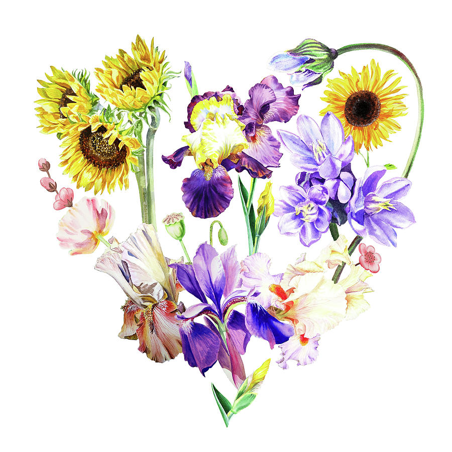 Love Flowers Painting
