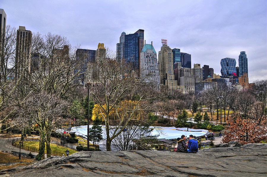 New York City Photograph - Love in Central Park by Randy Aveille