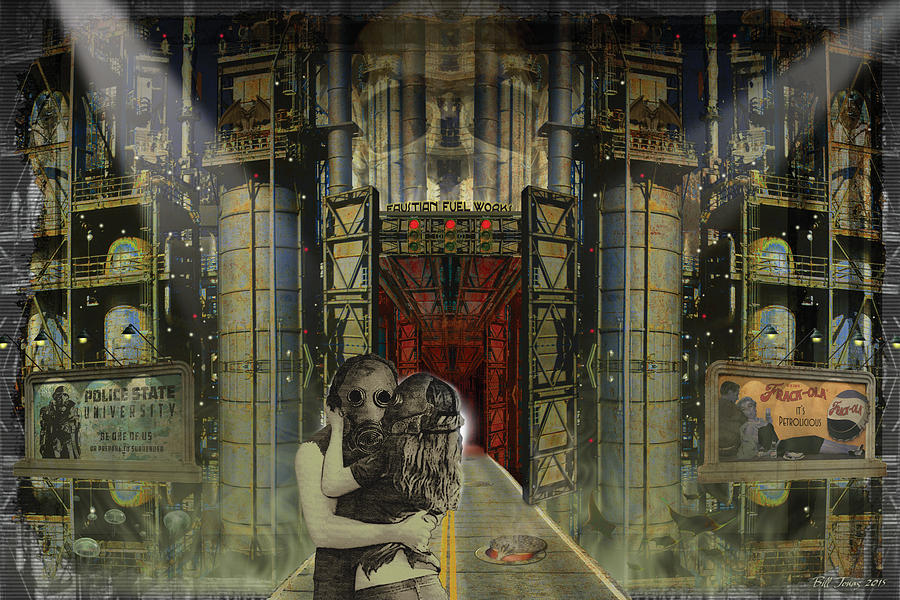 Love in Dystopia Digital Art by Bill Jonas