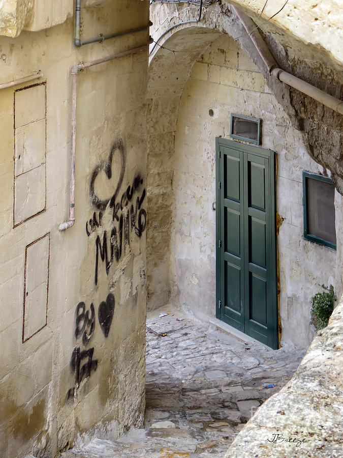 Love in Matera.Italy Photograph by Jennie Breeze