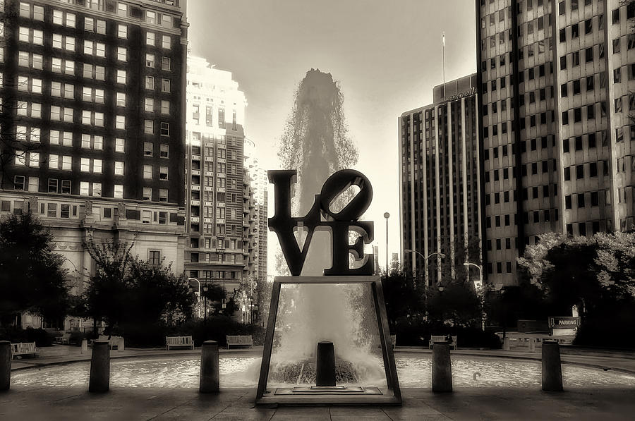 Love in Sepia Photograph by Bill Cannon