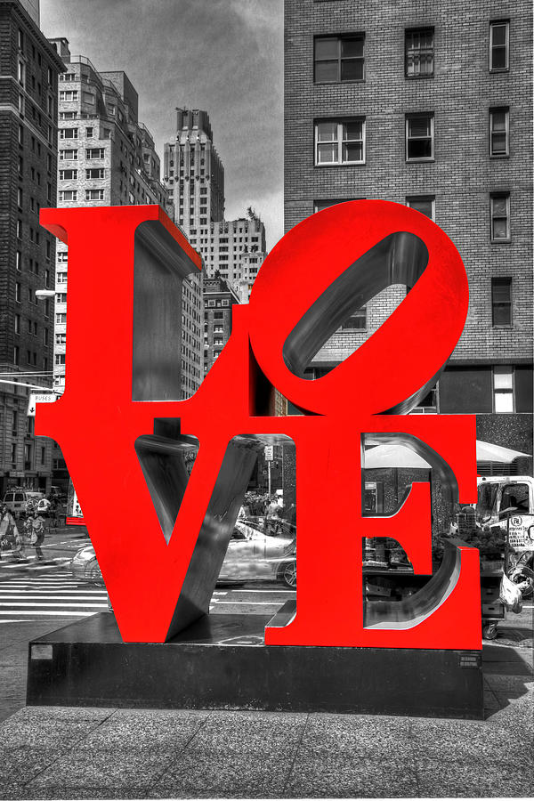 Love in the Big Apple # 4 Photograph by Allen Beatty