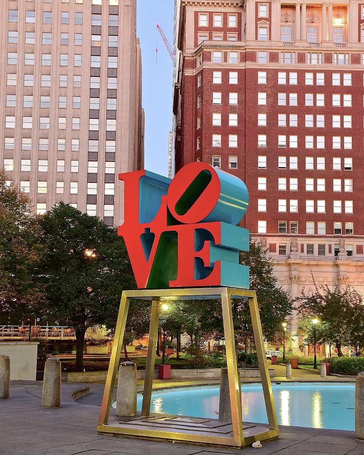 Love in the City of Brotherly Love Photograph by Frozen in Time Fine Art Photography