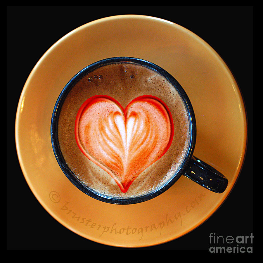 Coffee Photograph - Love Is . . .  by Clayton Bruster