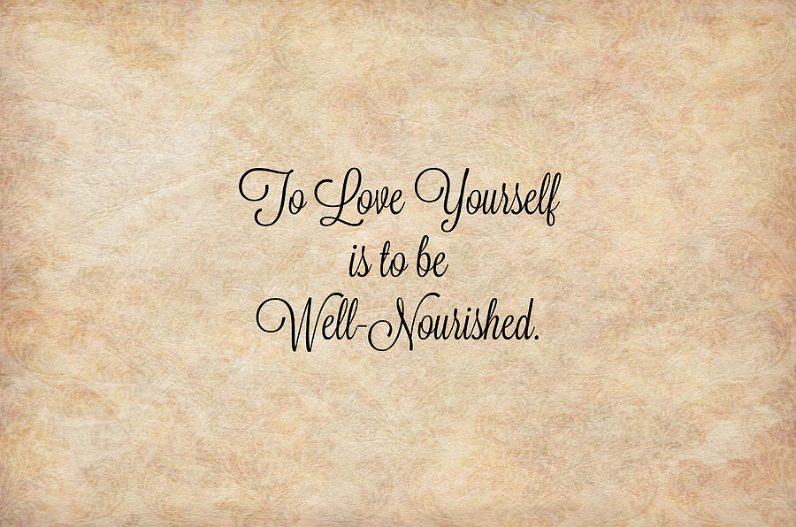 Love is Being Well-Nourished by Catherine Asoka Void Love is Being Well-Nourished by Catherine Asoka Void