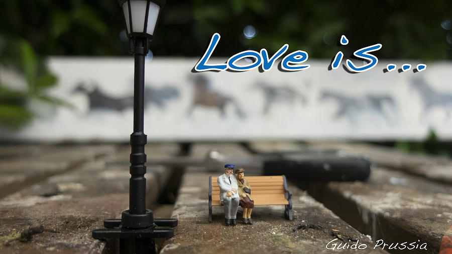 Love Photograph - Love is by Guido Prussia by Guido Prussia