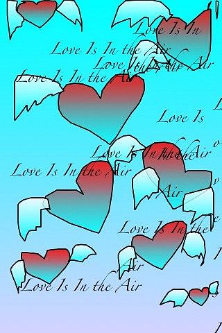 Love Is In The Air Digital Art by Rae Chichilnitsky