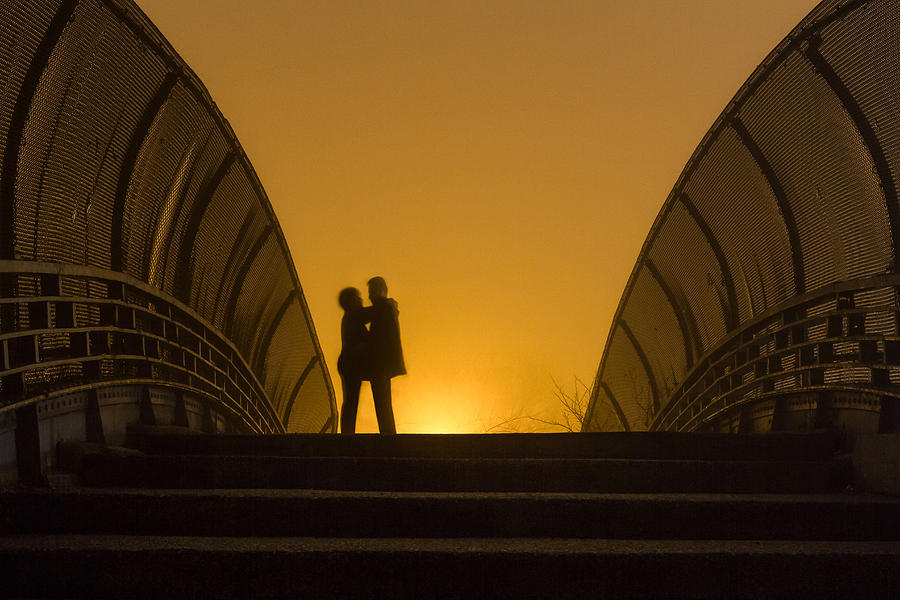Sunset Photograph - Love Is In The Air by Larry Shvets