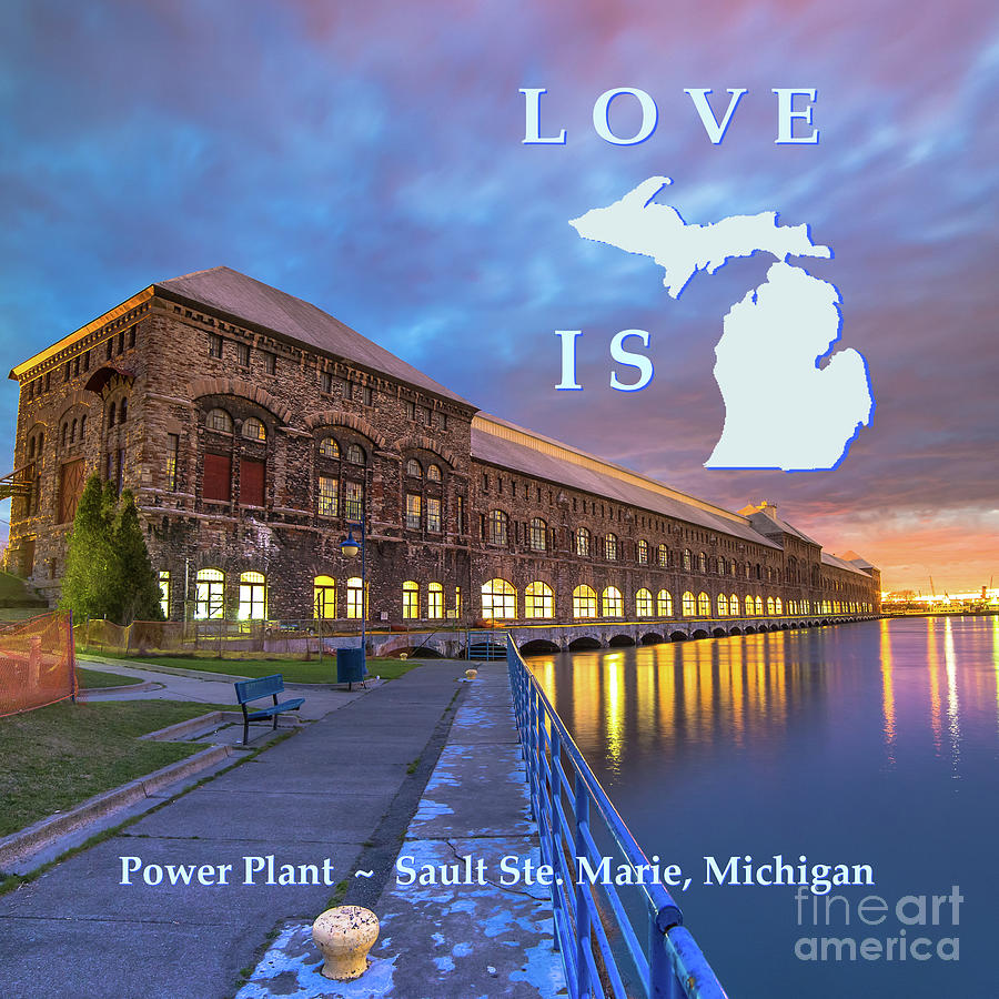 Love is Michigan Cloverland Electric -0756 Photograph by Norris Seward