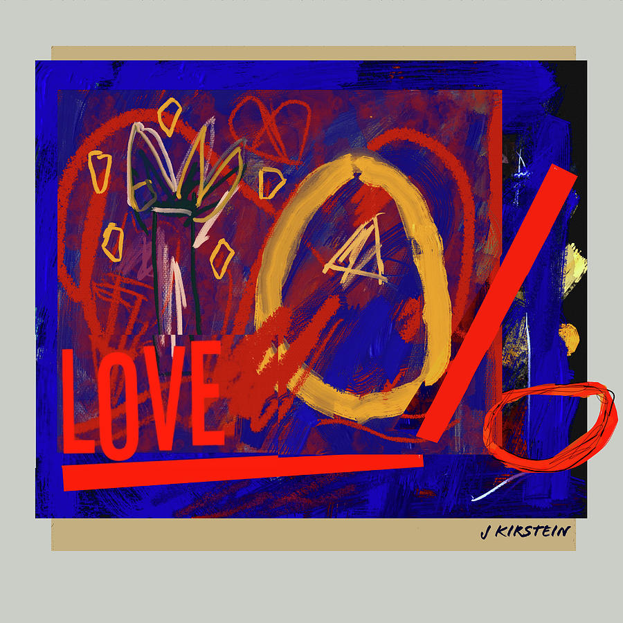 Love Digital Art by Janis Kirstein