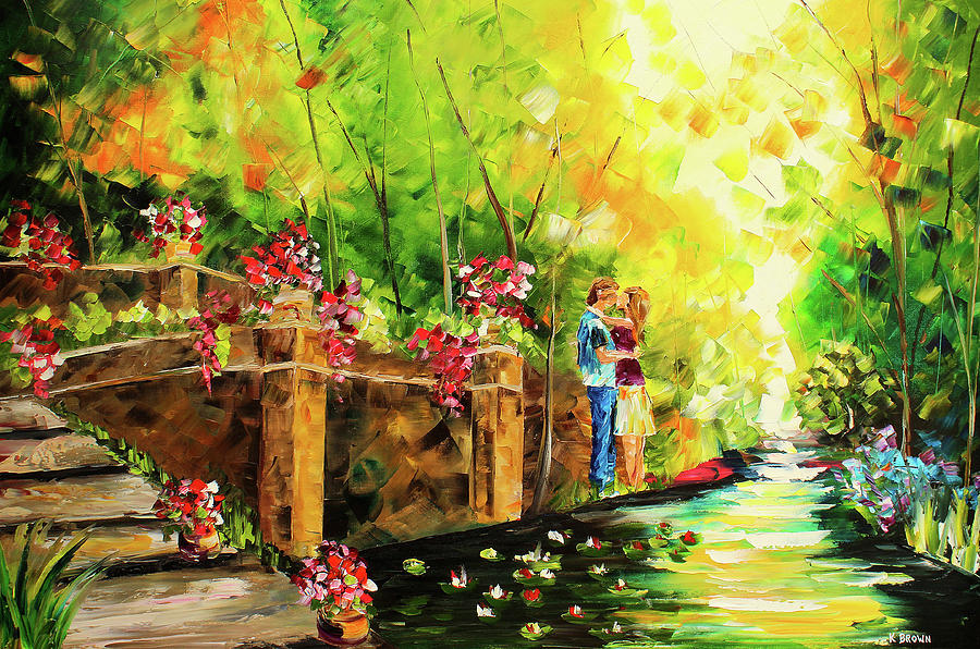 Landscape Painting - Love by Kevin Brown
