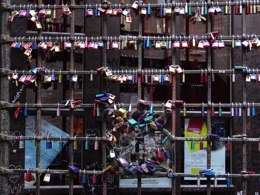 Love Locks at Juliets House Photograph by Keith Stokes