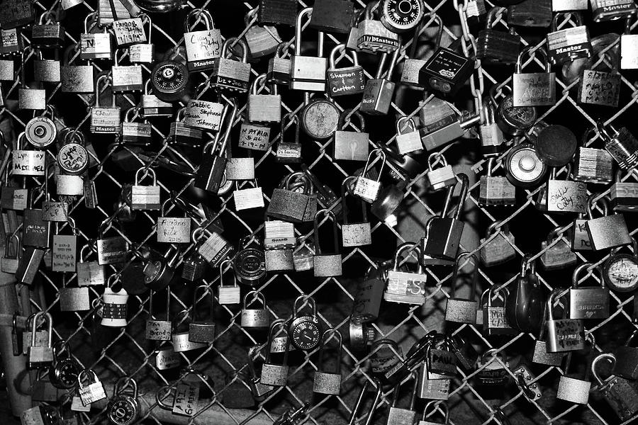 Love Locks Photograph by Aubrey Carpenter - Fine Art America