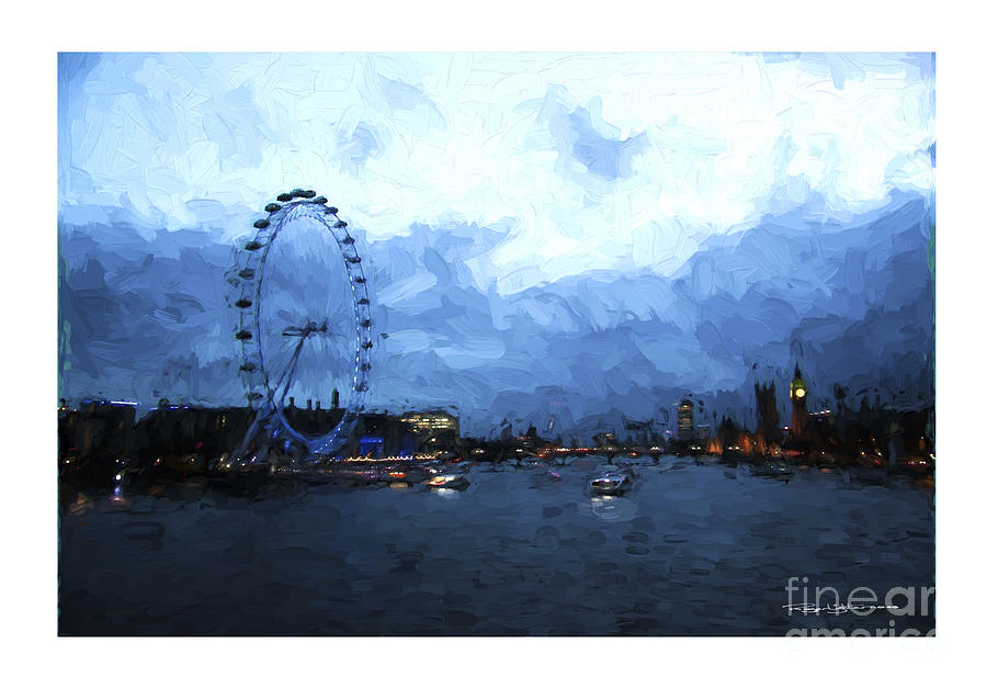 Love London Digital Art by Roger Lighterness