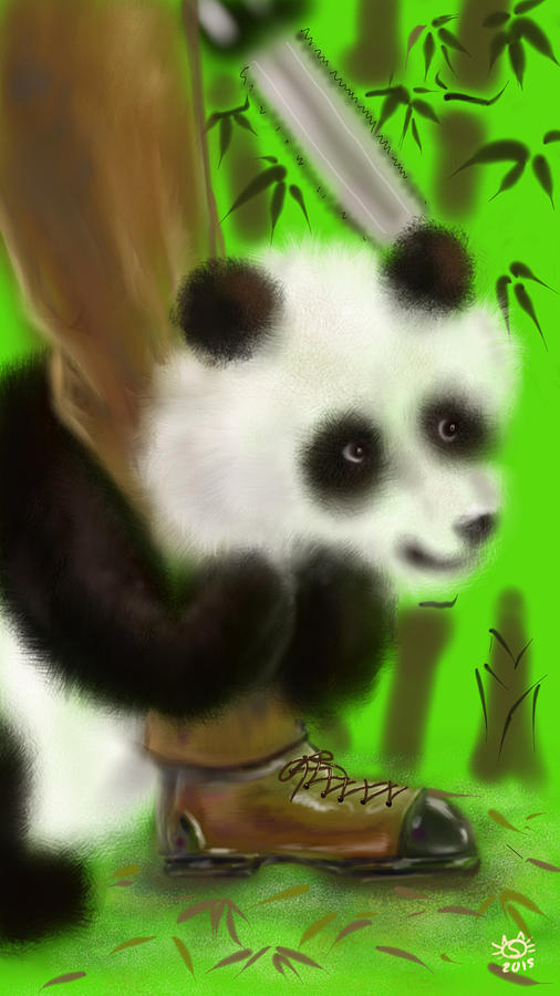 Love Me Spare Me The Bamboo Forest Painting