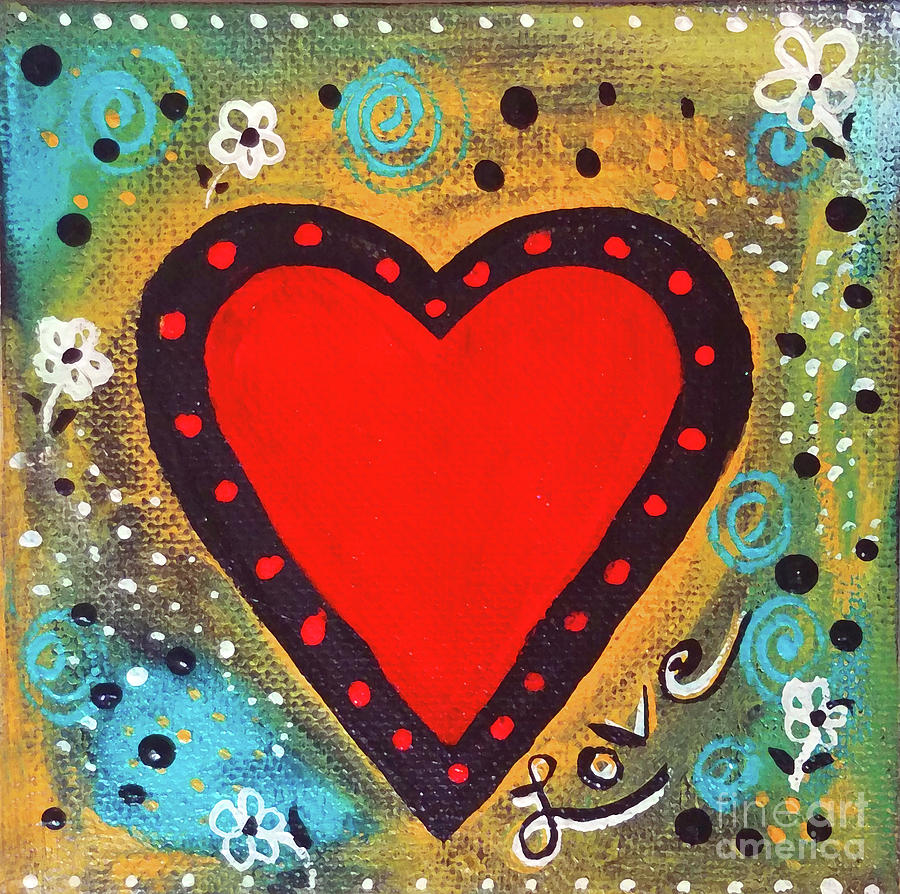 Love Note 300 Mixed Media by Sharon Williams Eng