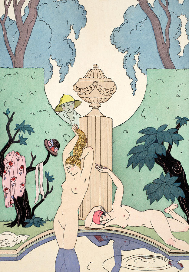 Love of Luxury Painting by Georges Barbier