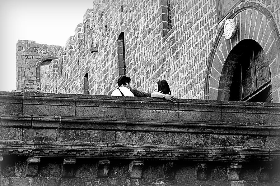 Architecture Photograph - Love on the Walls by Valentino Visentini