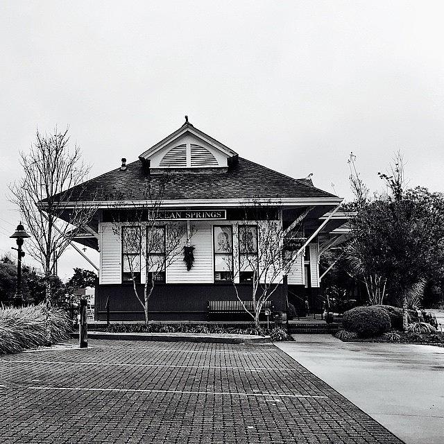 Mississippi Photograph - Love Our Depot In Ocean Springs by Joan McCool