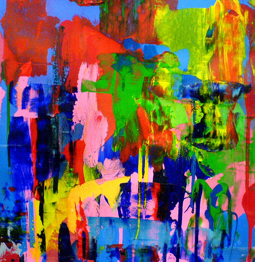 Abstract Painting - Love Spreads by Jennifer Wilson