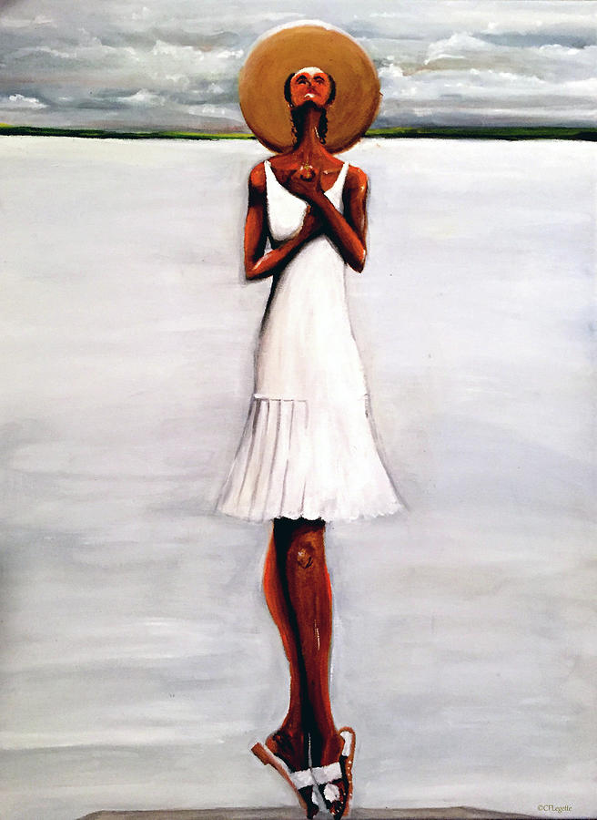 Love Stands Alone Painting by C F Legette