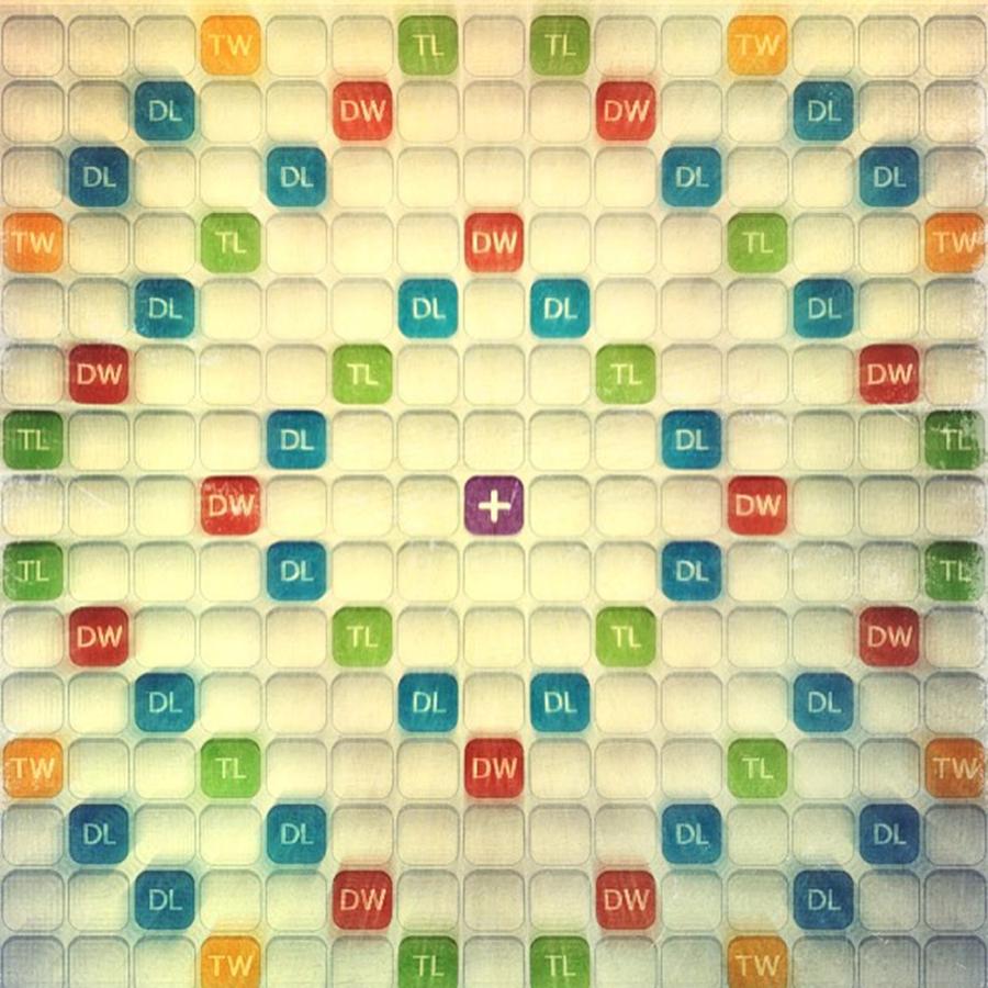 Scrabble Photograph - Love This Game😊 #scrabble #games by Joan McCool