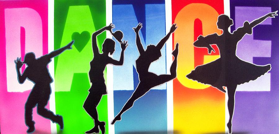 Love to Dance Painting by Amatzia Baruchi