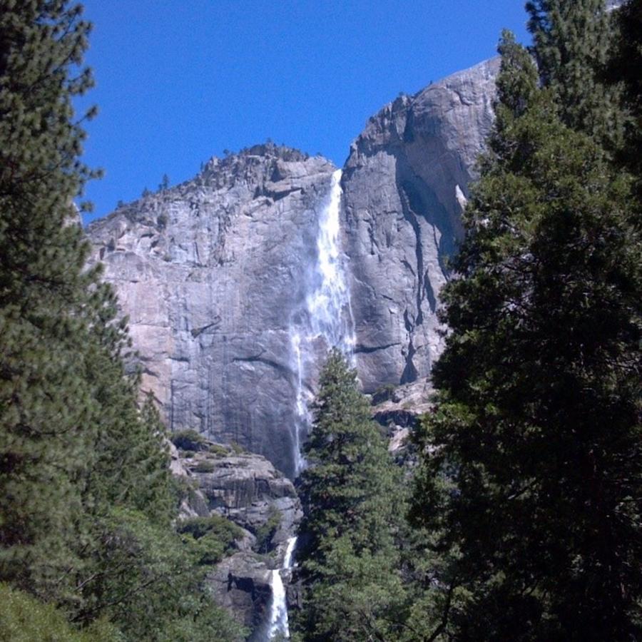 Love Waterfalls.  Yosemite Has Many Photograph by Tonie Cook
