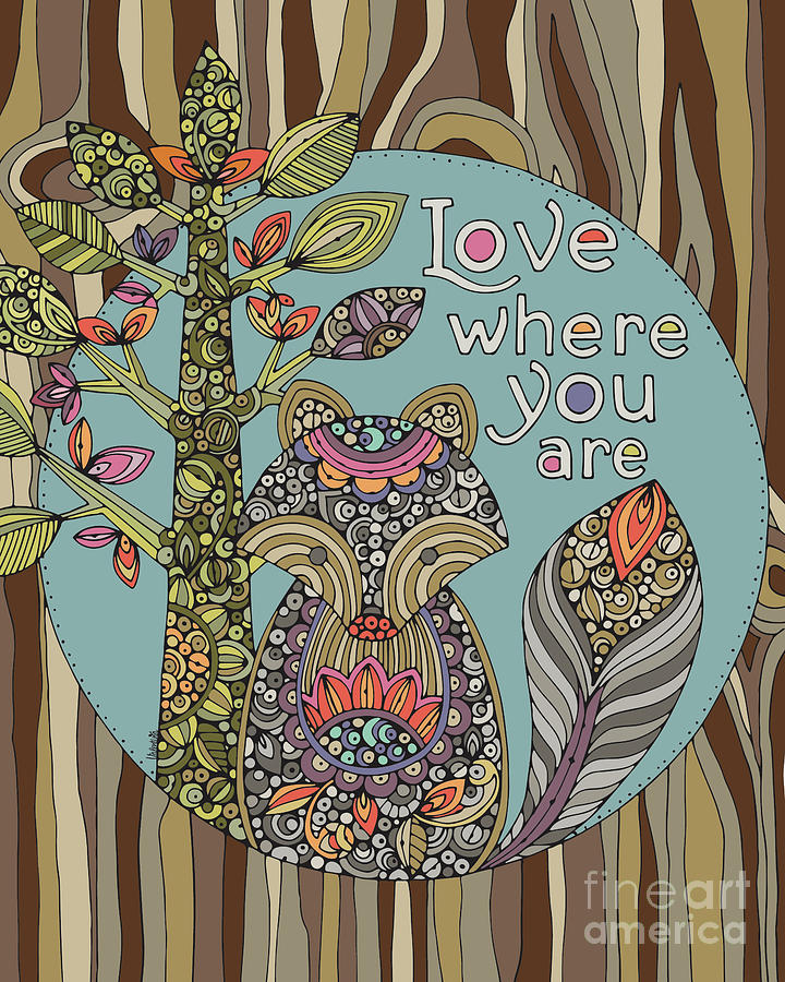 Love Where You Are Digital Art by MGL Meiklejohn Graphics Licensing