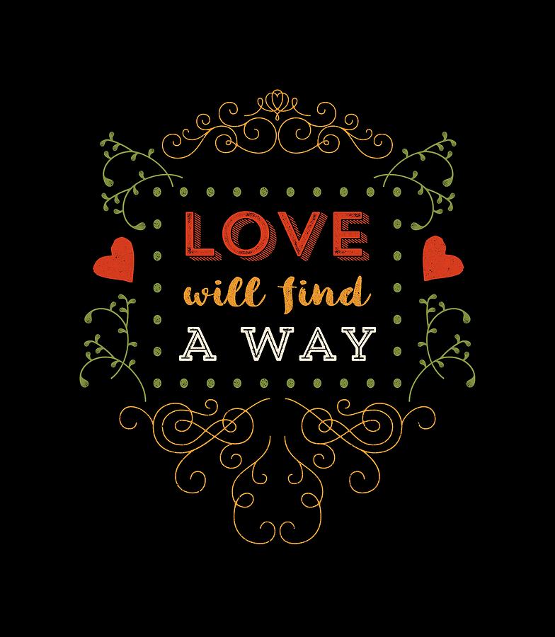 Valentines Day Digital Art - Love Will Find a Way by Antique Images  