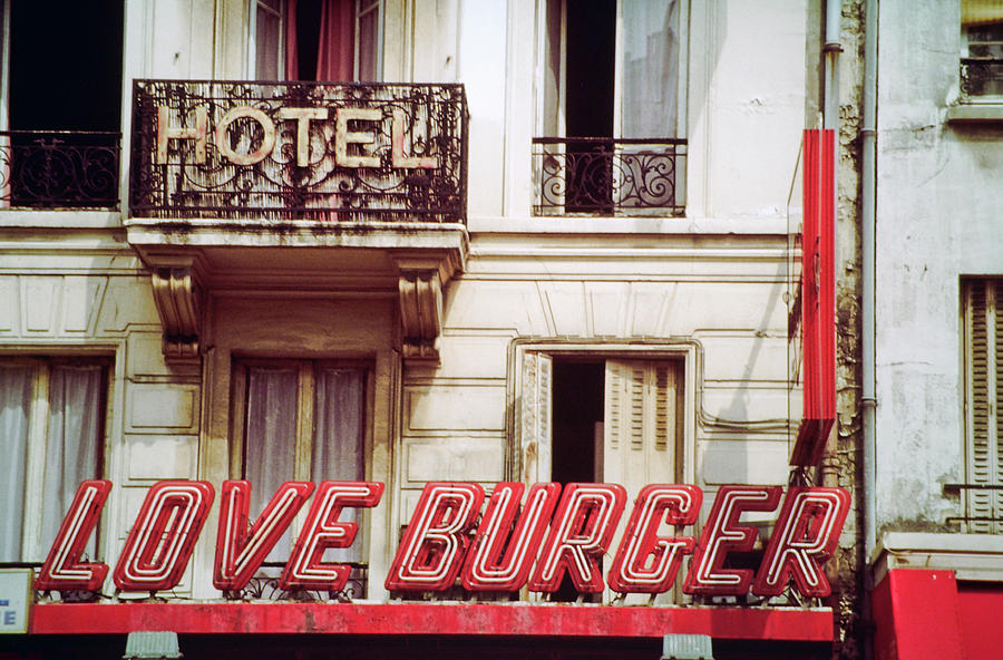 Loveburger Hotel Photograph by Frank DiMarco