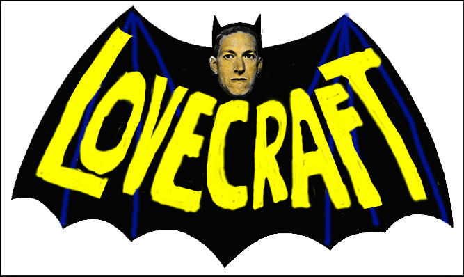 Lovecraft Batman-Style Logo Digital Art by Matt Lovins - Fine Art America